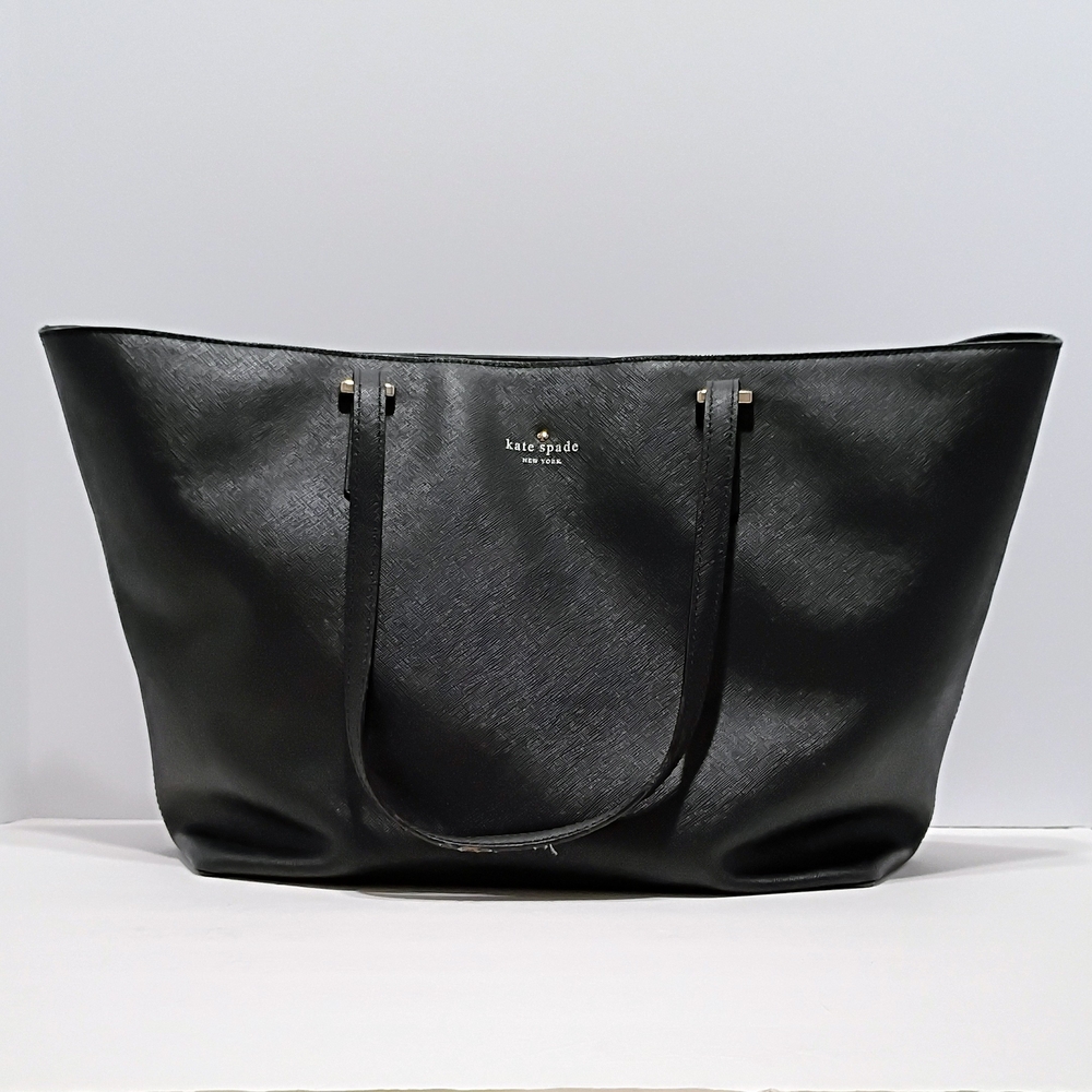 Kate Spade New York Cedar Street Medium Harmony Black Leather Tote